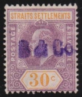 Straits Settlements        .   SG    .   162    .      O        .      Cancelled - Straits Settlements