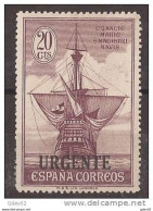 ES546-L4359PC-TESPURGEN. Spain. Espagne.Barco. .DESCUBRIMIENTO DE AMERICA.Urgente.1930 (Ed 546**). S)charnela MAGNIFICOS - Exprès