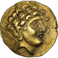 Monnaie, Helvètes, 1/4 Statère, 2nd-1st Century BC, Horgen Type, TTB+, Or - Gauloises