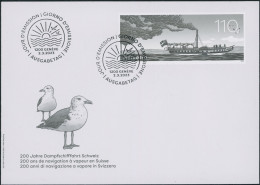 Suisse - 2023 - Dampfschifffahrt - Ersttagsbrief FDC ET - Briefe U. Dokumente