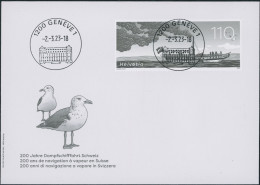 Suisse - 2023 - Dampfschifffahrt - Ersttagsbrief FDC ET - Ersttag Voll Stempel - Covers & Documents