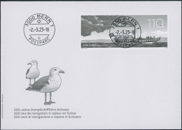 Suisse - 2023 - Dampfschifffahrt - Ersttagsbrief FDC ET - Ersttag Voll Stempel - Lettres & Documents