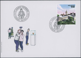 Suisse - 2023 - Landesmuseum - Ersttagsbrief FDC ET - Briefe U. Dokumente