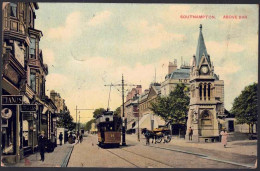 +++ CPA - Royaume Uni - Hampshire - SOUTHAMPTON - Above Bar - Tram  // - Southampton