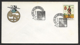 Timor Oriental Portugal Cachet Commémoratif Journée Du Timbre 1973 East Timor Event Postmark Stamp Day - Oost-Timor