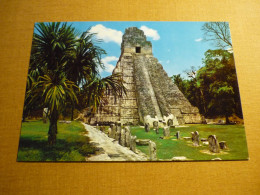 TIKAL PETEN GUATEMALA TEMPLO GRAN JAGUAR CARTE POSTALE - Guatemala