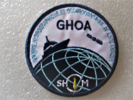 ECUSSON MARINE LE GHOA / SHIM (GROUPE HYDROGRAPHIQUE ET OCEANOGRAPHIQUE DE L'ATLANTIQUE) SUR VELCROS - Marine