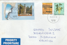 Austria - 2013 - Priority Cover To Croatia - Cartas & Documentos