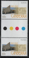 Australia 2013 MNH Sc 3876 60c National Portrait Gallery, Canberra Gutter - Mint Stamps