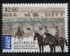 Australia 2013 MNH Sc 3915 $2.60 Australian Light Horse Beersheba Joint Israel - Mint Stamps