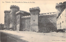 [-50%] FRANCE - 13 - TARASCON - Vue D'ensemble Du Château Du Roi Réné - Edit Lacour - Carte Postale Ancienne - Tarascon