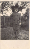 PHOTOGRAPHIE - Homme Militaire Moustachu -  Carte Postale Ancienne - Fotografie