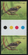 Australia 2013 MNH Sc 3922 60c Forty-spotted Pardalote Gutter - Mint Stamps