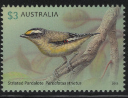 Australia 2013 MNH Sc 3925 $3 Striated Pardalote - Mint Stamps