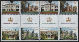 Australia 2013 MNH Sc 3931a 60c State Government Houses Gutter - Mint Stamps