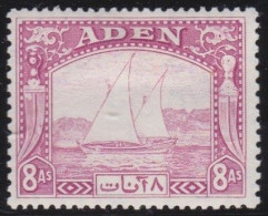 Aden        .   SG    .   8     .      *       .      Mint-hinged - Aden (1854-1963)