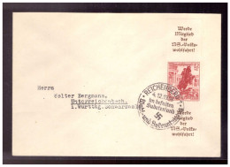 Sudetenland (022534) Brief Mit Zusammendruck S256 Winterhilfswerk Mit SST Reichenberg 4.12.1938 - Sudetenland