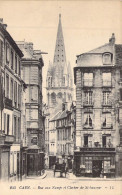 FRANCE - 14 - CAEN - Rue Aux Namps Et Clocher De St Sauveur - LL - Carte Postale Ancienne - Caen