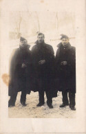 PHOTOGRAPHIE - Groupe De 3 Militaires - Militaria -  Carte Postale Ancienne - Photographie