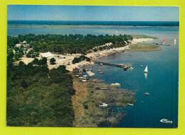 33 HOURTIN CONTAUT Vers Carcans Vue Aérienne La Pointe De Piqueyrot En 1982 Voilier VOIR DOS - Carcans