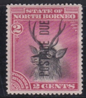 North Borneo        .   SG    .   D 1  (2 Scans)        .   (*)   .    Without Gum - Borneo Septentrional (...-1963)