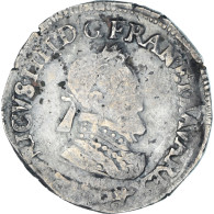 Monnaie, France, Henri IV, 1/2 Franc, 1604, Lyon, TB+, Argent, Sombart:4778 - 1589-1610 Enrique IV