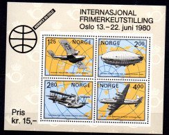 Norvége: Yvert BF N°3 - Blocks & Sheetlets