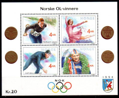 Norvége: Yvert BF N°14 - Blocks & Sheetlets