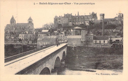 FRANCE - 41 - ST AIGNAN - Vue Panoramique - Editeur Vve Rousseau - Carte Postale Ancienne - Saint Aignan
