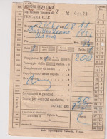 Biglietto Ticket Buillet  Ferrovie Dello Stato Pescara Centrale  8/11/1934 - Europe