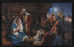 Australia 2013 MNH Sc 4013a Madonna And Child, Shepherds Christmas Sheet - Mint Stamps