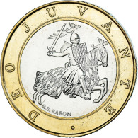 Monnaie, Monaco, Rainier III, 10 Francs, 1989, ESSAI, SUP+, Bimétallique - 1960-2001 Nouveaux Francs