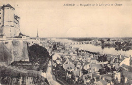 FRANCE - 49 - SAUMUR - Perspective Sur La Loire Prise Du Château - Carte Postale Ancienne - Saumur