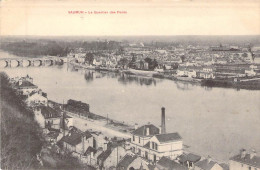 FRANCE - 49 - SAUMUR - Le Quartier Des Ponts - Carte Postale Ancienne - Saumur