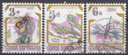 CZECH REPUBLIC 73-75,used,falc Hinged - Used Stamps