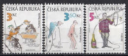 CZECH REPUBLIC 84-86,used,falc Hinged - Oblitérés