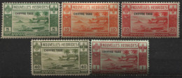 NOUVELLES HEBRIDES - Y&T Taxe N° 11-15 * - Timbres-taxe