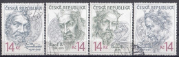 CZECH REPUBLIC 106-109,used,falc Hinged - Usati