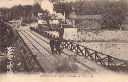 FRANCE - 59 - CONDE - Pont De La Porte De Tournai - Carte Postale Ancienne - Conde Sur Escaut