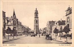 FRANCE - 59 - CAMBRAI - Le Mail St Martin - Carte Postale Ancienne - Cambrai