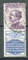 REGNO 1924 PUBBLICITARIO 50 C. SIERO CASALI USATO CENTRATO - Publicity