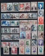 France 1956 Année Complete N°1050/1090 Ob TB Cote 108€ - 1950-1959