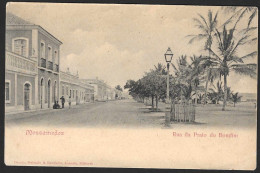 Postal Angola - Mossamedes - Rua Da Praia Do Bomfim - Edição De Osorio, Delgado & Bandeira - CPA - Angola