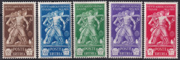 Eritrea 1930 Sc B33-7 Sa 174-8 Set MH* - Eritrée