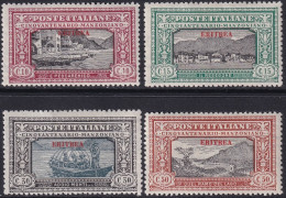 Eritrea 1924 Sc 75-8 Sa 71-4 Partial Set MH* Disturbed Gum - Eritrée