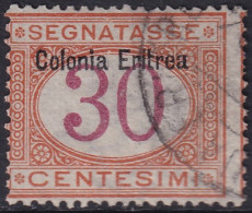 Eritrea 1903 Sc J4 Sa S4 Postage Due Used - Eritrea