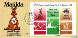 Australia 1982 Brisbane Commonwealth Games  Maximum Card 06 - Cartes-Maximum (CM)
