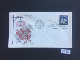 Canada 1965 Christmas FDC (2153) Free Shipping - Storia Postale