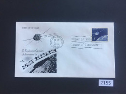 Canada 1966, Space Research Achievements (2155) Free Shipping - Storia Postale