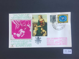 Italy First Men Around The Moon Cover (2138) Free Shipping - Revenue Stamps